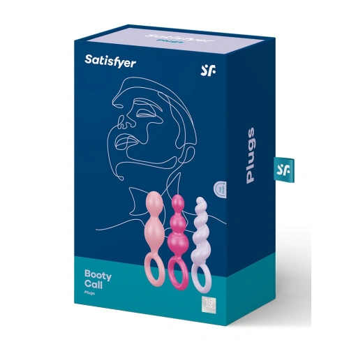 Set of 3 pcs. Satisfyer Plugs silicone anal toys [6]