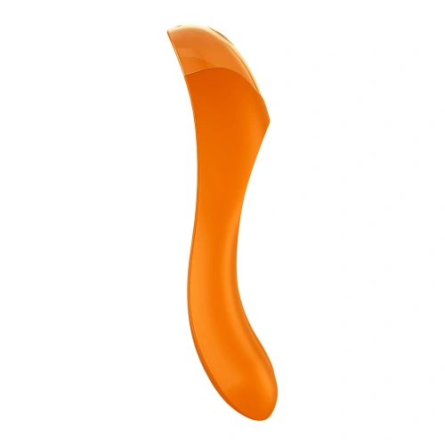 Satisfyer Candy Cane Orange Rechargeable Finger Stimulator [4]