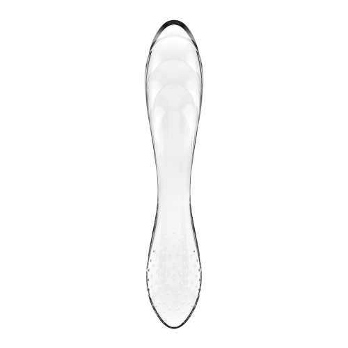 Veronica new Satisfyer Dazzling Double Sided Glass Dildo Transparent [1]