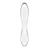 Veronica new Satisfyer Dazzling Double Sided Glass Dildo Transparent [1]
