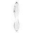 Veronica new Satisfyer Dazzling Double Sided Glass Dildo Transparent [2]