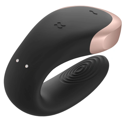 Vibrator for couples Satisfyer Double Love black with remote and App [2]