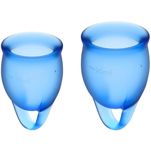 Menstrual cups Satisfyer Feel Confident blue [1]