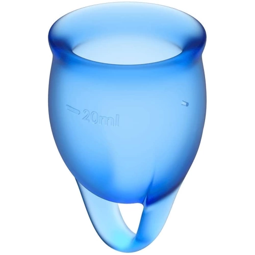 Menstrual cups Satisfyer Feel Confident blue [2]