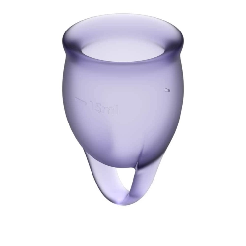 Satisfyer Feel Confident menstrual cups purple Satisfyer Feel Confident menstrual cups purple