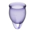Satisfyer Feel Confident menstrual cups purple Satisfyer Feel Confident menstrual cups purple
