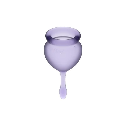Satisfyer Feel Good menstrual cups purple [1]