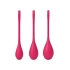 Set of silicone vaginal balls with additional weights Satisfyer Yoni Power 1 red [3]