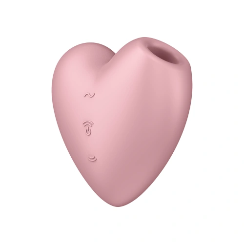 Satisfyer Cutie Heart pink vibrating suction stimulator [2]