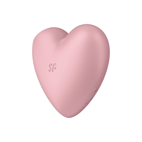 Satisfyer Cutie Heart pink vibrating suction stimulator [4]