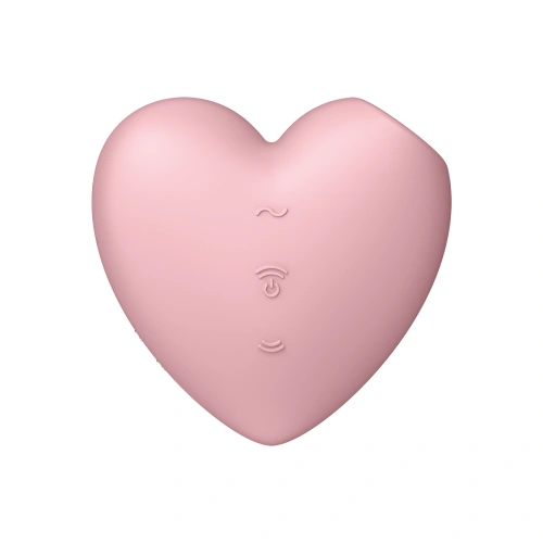 Satisfyer Cutie Heart pink vibrating suction stimulator [5]