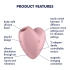 Satisfyer Cutie Heart pink vibrating suction stimulator [6]