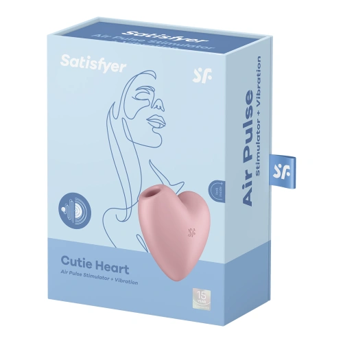 Satisfyer Cutie Heart pink vibrating suction stimulator [7]