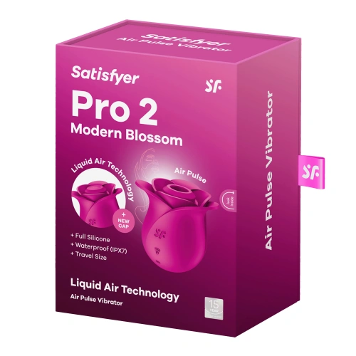 Irina Rechargeable clitoris stimulator rose Satisfyer Pro 2 Modern Blossom pink [6]