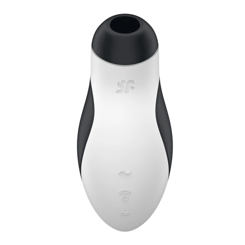 Nina - Satisfyer Orca Rechargeable Silicone Clitoris Stimulator Black and White [2]