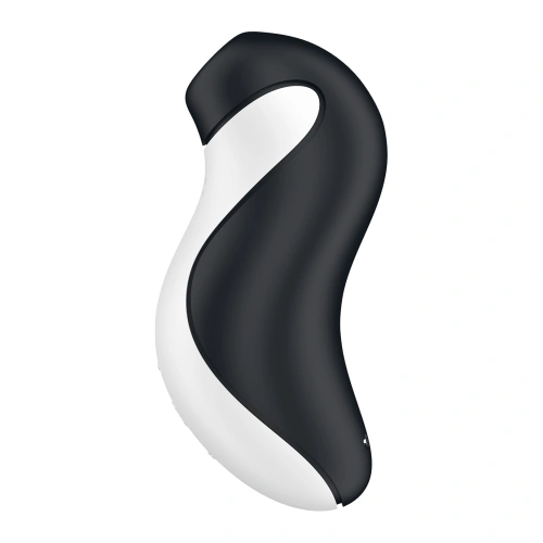Nina - Satisfyer Orca Rechargeable Silicone Clitoris Stimulator Black and White [3]