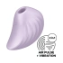 Satisfyer Pearl Diver purple suction and vibration clitoral stimulator