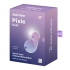 Veronica Color Satisfyer Pixie Dust Rechargeable Non-Contact Vibrating Clitoris Stimulator Purple/Pink [5]