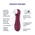 Satisfyer Pro 2 Generation 3 suction and vibrating clitoral stimulator red [7]