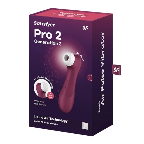 Satisfyer Pro 2 Generation 3 suction and vibrating clitoral stimulator red [8]