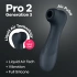 Satisfyer Pro 2 Generation 3 suction and vibrating clitoral stimulator black [1]