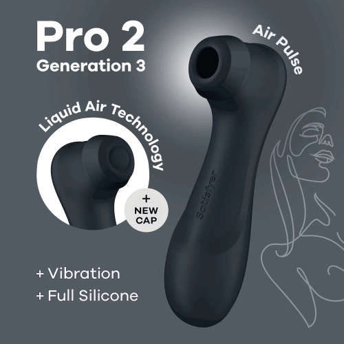 Satisfyer Pro 2 Generation 3 suction and vibrating clitoral stimulator black [3]