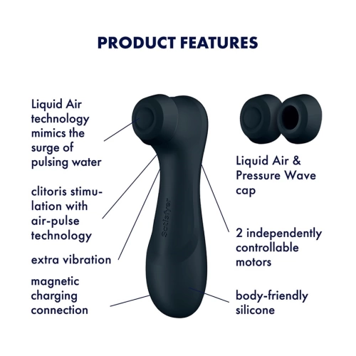 Satisfyer Pro 2 Generation 3 suction and vibrating clitoral stimulator black [8]