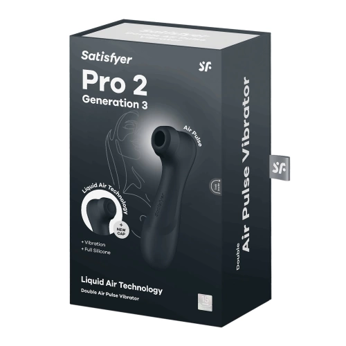 Satisfyer Pro 2 Generation 3 suction and vibrating clitoral stimulator black [9]