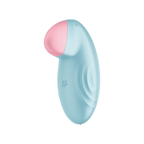 Irina Tsvyat Rechargeable compact clitoris stimulator with App Satisfyer Tropical Tip light blue [1]