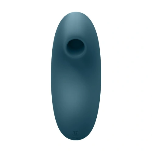 2 in 1 Clitoris stimulator made of silicone with vibrations and air waves Satisfyer Vulva Lover 2 blue [1]