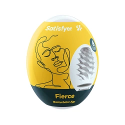 Satisfyer Fierce discreet egg masturbator with internal relief
