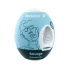 Discreet masturbator-egg with internal relief Savage