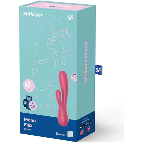 G-spot rabbit vibrator Satisfyer Mono Flex pink with App [3]