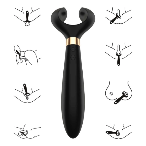 Vibrator for couples Endless Fun black [5]