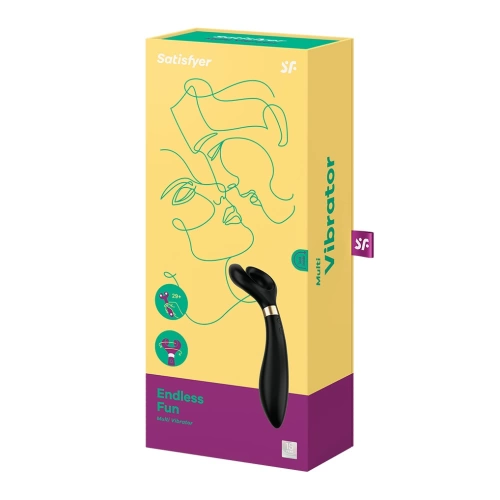 Vibrator for couples Endless Fun black [7]