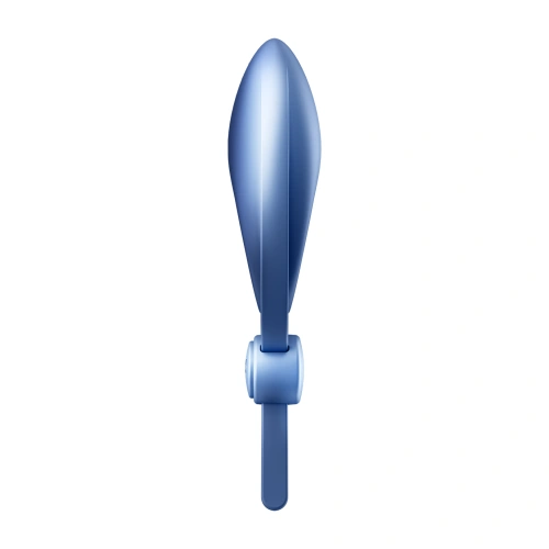 Satisfyer Sniper Blue Silicone Refillable Penis Ring [5]