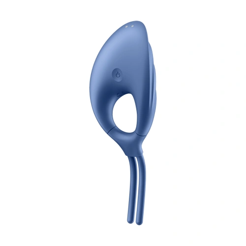 Satisfyer Swordsman Vibrating Adjustable Penis Ring Blue [4]