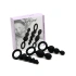 Set of 3 pcs. Satisfyer Anal Plugs silicone anal toys black [3]