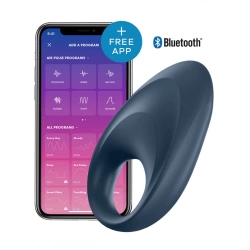 Satisfyer Mighty One Rechargeable Vibrating Penis Ring with App