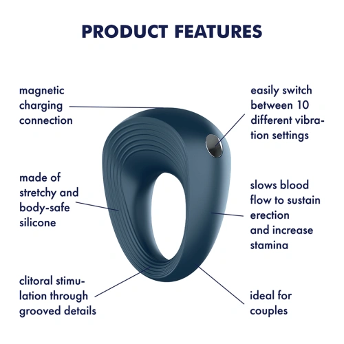 Satisfyer Ring 2 rechargeable vibrating penis ring [5]