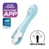 Inflatable vibrator Satisfyer Air Pump Vibrator 5+ blue