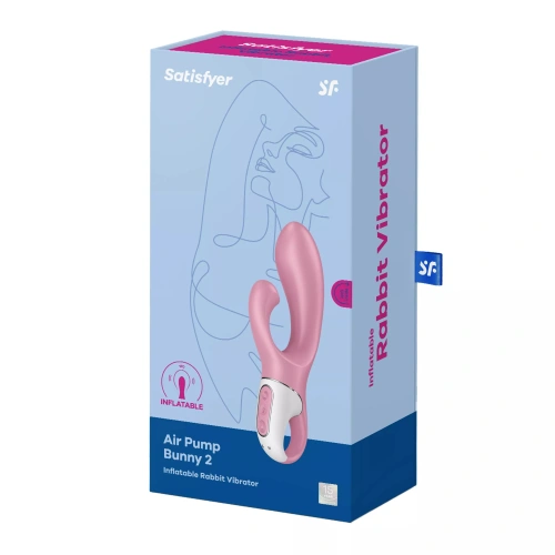 Air Pump Bunny 2 Satisfyer Rechargeable Inflatable Rabbit Vibrator [5]