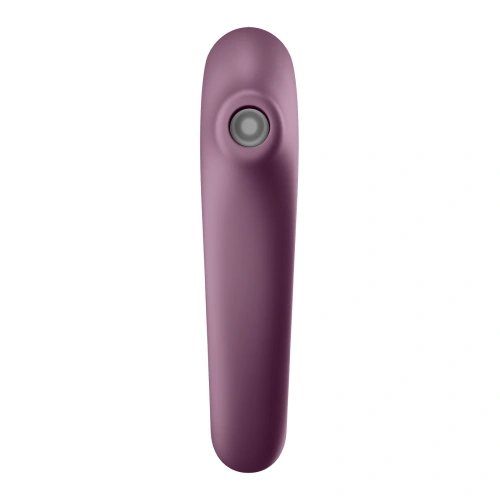 Satisfyer Dual Kiss burgundy suction stimulator and vibrator [2]