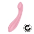 Satisfyer G-Force rechargeable silicone G-spot vibrator pink