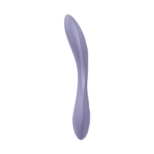 Rechargeable silicone G-spot vibrator Flex 2 purple [1]