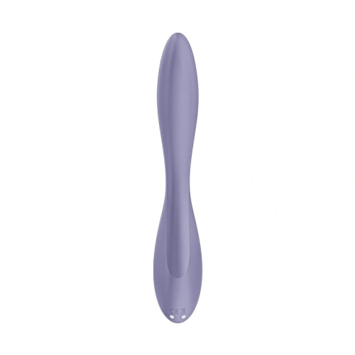 Rechargeable silicone G-spot vibrator Flex 2 purple [3]