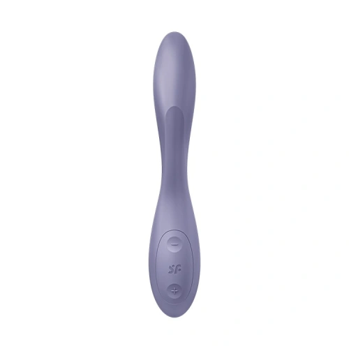 Rechargeable silicone G-spot vibrator Flex 2 purple [4]
