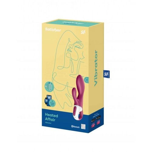 Heated Rabbit Vibrator and App Satisfyer Heated Affair [7]