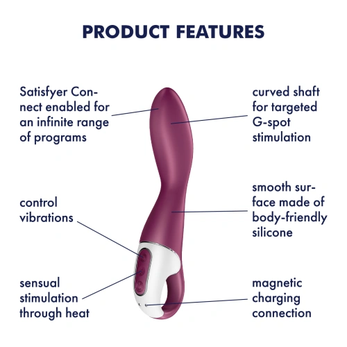 Satisfyer Heated Thrill powerful silicone vibrator [8]