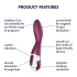 Satisfyer Heated Thrill powerful silicone vibrator [8]